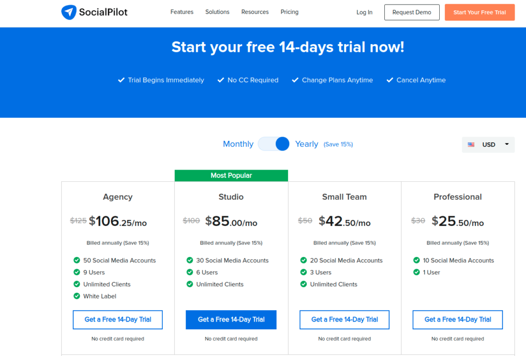No.1 SocialPilot Review 2025: Features, Pricing & Master Guide 10 Socialpilot Yearly Plan