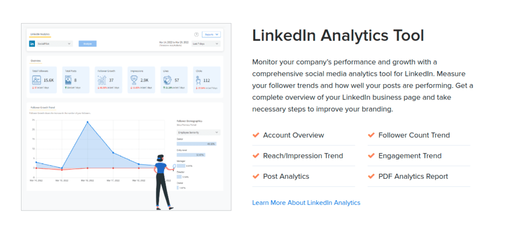 No.1 SocialPilot Review 2025: Features, Pricing & Master Guide 21 Linkedin Analytics with socialpilot