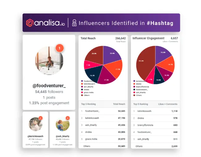 Analisa.io Influencer Mapping