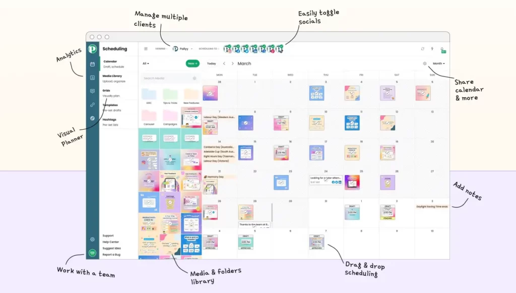 No.1 Pallyy Review 2025 - Features, Pricing & Master Guide 20 Pally Instagram toolkits