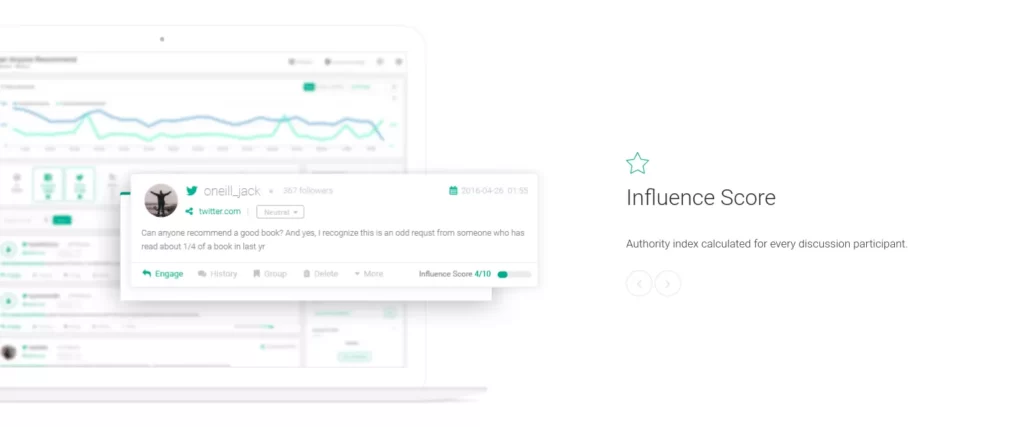 Brand24.com Influencer score