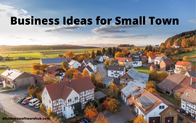 Business ideas for small town