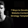 7 Ways to develop website content strategy template