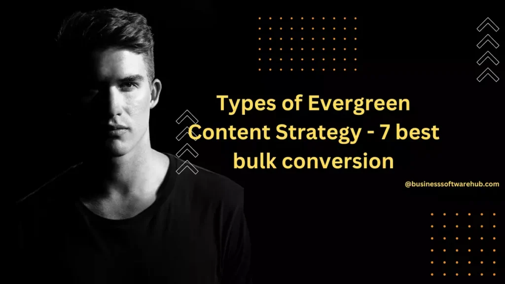 Types of Evergreen Content Strategy - 7 best bulk conversion