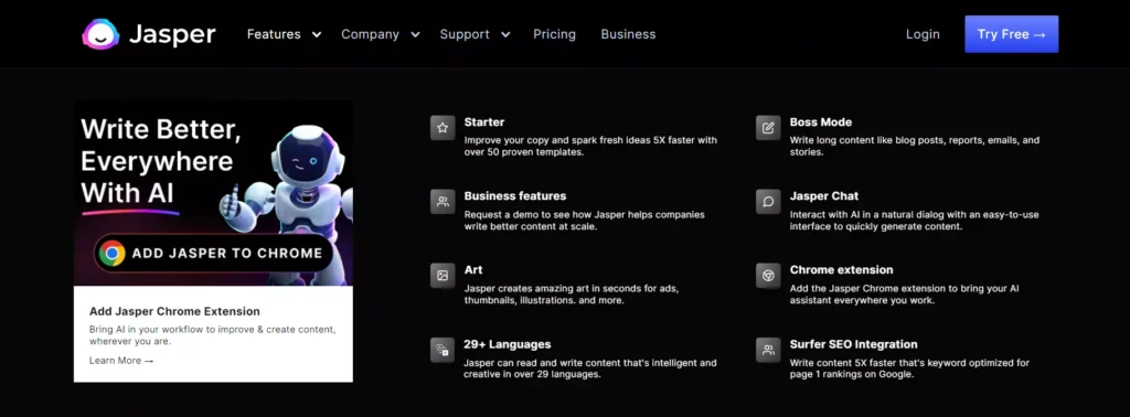 Frase.io vs Jasper AI - Which is the Best Choice in 2025? 11 Jasper.ai Features