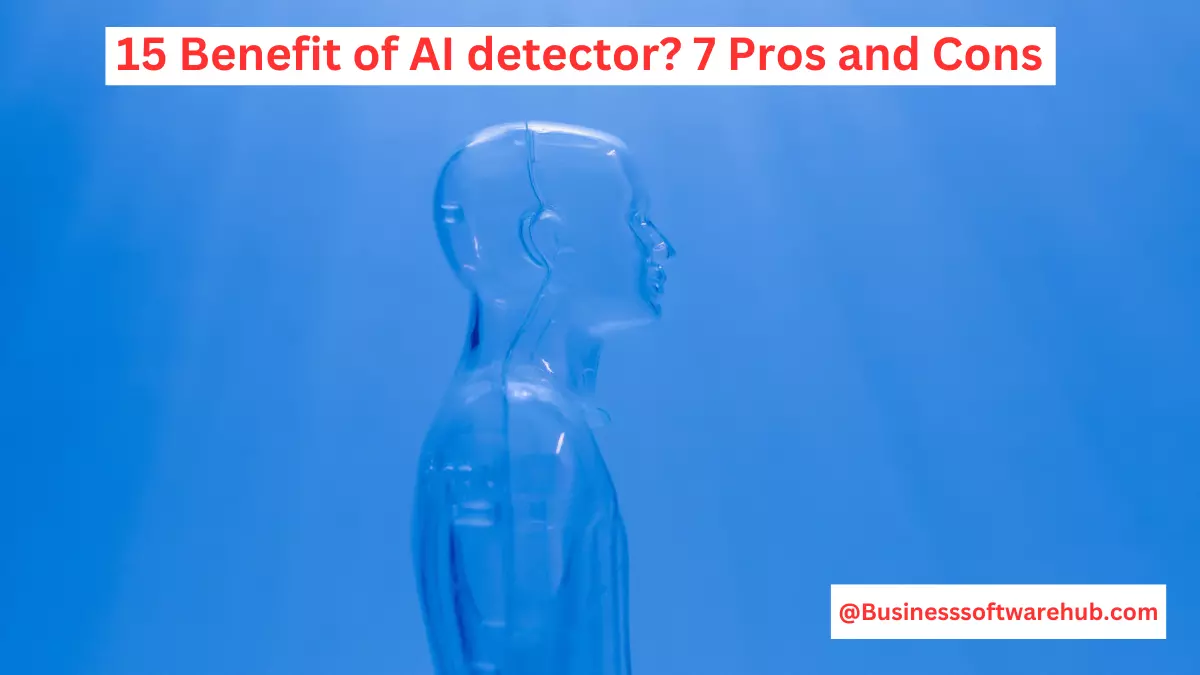 15 Benefit of AI detector