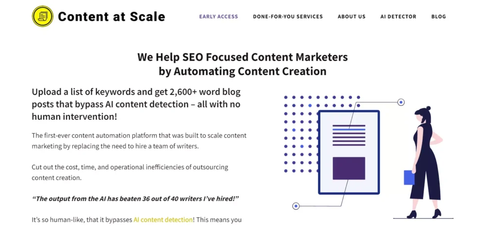 Content at scale ai detector