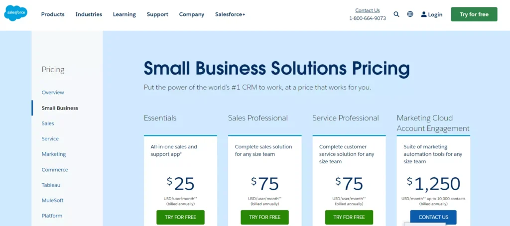 Benefits of Salesforce CRM for Small Business: Why It’s a Game-Changer in 2025 9 Salesforce small business pricing