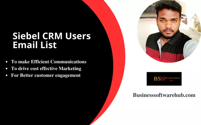 Siebel CRM users Email List