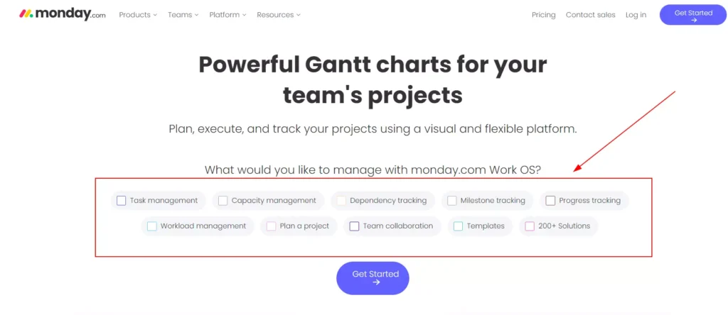 Gantt charts